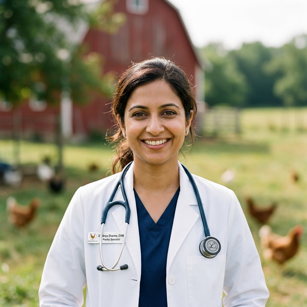 Dr. Arya Sharma, Avian Specialist